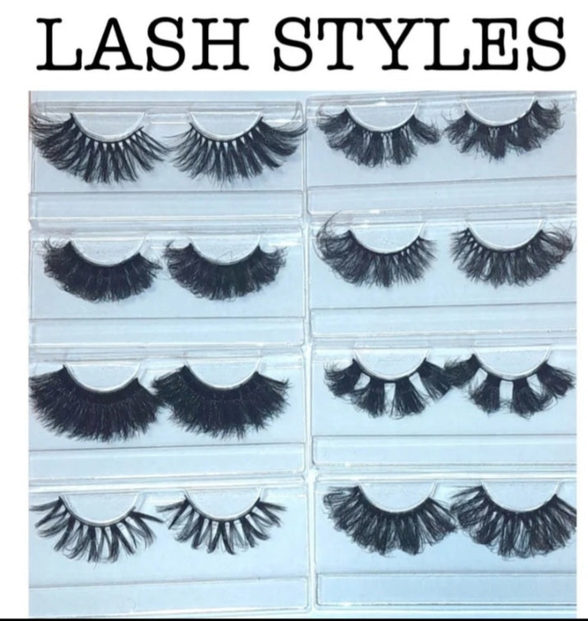 Wholesale Mink Lashes(Holographic Packaging)